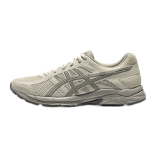 PLUS会员：ASICS亚瑟士 男鞋缓震跑鞋网面运动鞋  GEL-CONTEND 4 米色 41.5