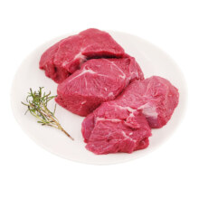 Plus会员、概率券:祁连牧歌 国产谷饲大块牛肉块 1000g/袋*4件