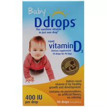 Ddrops 儿童维生素D3滴剂 400IU 2.5ml