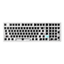 VTER galaxy100 101键 有线客制化机械键盘套件 雪影白 RGB
