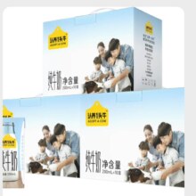 认养一头牛 全脂/低脂纯牛奶/酸奶 200ml*10盒*3箱