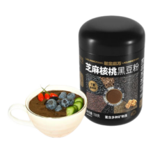 老金磨方  芝麻核桃黑豆粉  700g罐装*2件