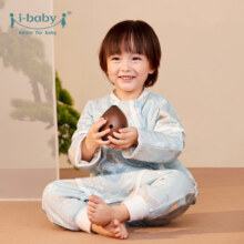 ibaby 睡袋盲盒恒温睡袋夹棉睡衣 春季款 男-60g 室温20-24℃ 100码