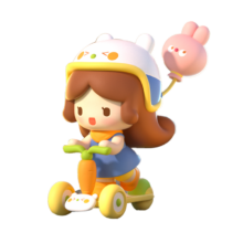 迷你世界 兔美美郊游系列盲盒 单个装