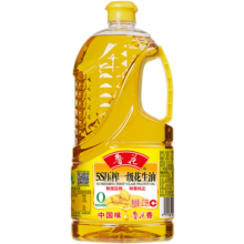 鲁花 食用油 5S 物理压榨 压榨一级 花生油2.5L
