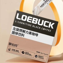 PLUS会员:轻上 左旋燃解力黑咖啡粉1.8g*30袋
