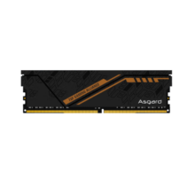 阿斯加特（Asgard）32GB DDR4 3200 台式机内存条 金伦加-黑橙甲 TUF联名款