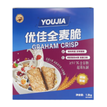 PLUS会员：优佳全麦脆纯谷物1.2kg即食0添加*3件