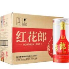 预售：郎酒 红花郎15 酱香型白酒 53度 500ml*6瓶 整箱装