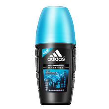 adidas 阿迪达斯 走珠香体液汗露腋下清新香体滚珠爽身香水淡香走珠液 男士冰点走珠50ml