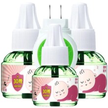 创造官电热蚊香液婴儿孕妇儿童电驱蚊体味补充无香套装家用插电式