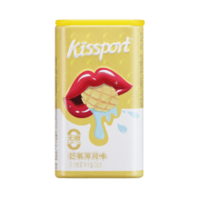 PLUS会员：Kissport 无糖薄荷糖 长盒装 多味可选 16g  *5件