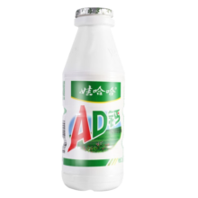 娃哈哈AD钙奶220ml*24瓶 整箱 大瓶装乳酸菌饮料儿童牛奶酸奶含乳早餐奶 娃哈哈220ml*12瓶
