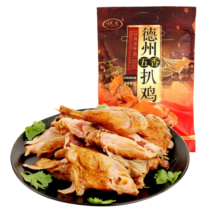 凤起（FENGQI）德州五香脱骨扒鸡500g 山东特产鸡肉熟食腊味烧鸡中秋节送礼盒