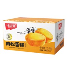 PLUS会员：味滋源 肉松蛋糕吐司 500g/箱*4件