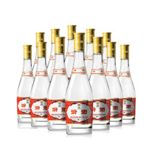 PLUS会员：汾酒 黄盖玻汾 清香型 53度 475ml*12瓶 整箱装