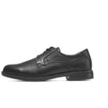 SKECHERS 斯凯奇 男士商务休闲皮鞋 65784-BLK