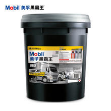 Mobil 美孚 黑霸王 15W-40 API CI-4级 重负荷机油 18L