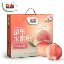 PLUS会员：Dole 都乐 四川水蜜桃 2.8斤装(约6-9枚)