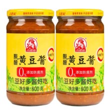 巧媳妇 黄豆酱瓶装 未添加防腐剂800g*2瓶