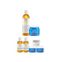 Kiehl's 科颜氏 护肤套装 (高保湿清爽面霜50ml+金盏花爽肤水250ml)赠洁面30g*3+金盏花水50ml*4+高保湿面霜 7ml*3+帆布袋