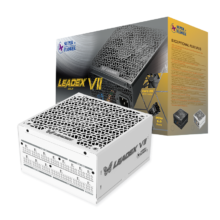 plus会员：振华 ATX3.0电源 额定1000W LEADEX VII 1000W金牌全模白色 支持4090显卡 全日系电容 十年保固