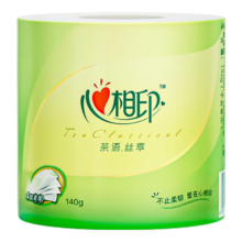 PLUS会员：心相印卷纸茶语系列4层140克*2卷