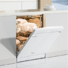 PLUS会员、618预售: 美的14套嵌入式洗碗机 RX600Max（白）全面升级105℃