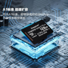 金士顿（Kingston）128GB TF（MicroSD） 存储卡 U1 A1 V10 手机内存卡 switch内存卡 读速100MB/s 监控运动相机