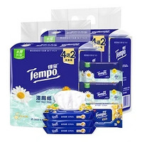 Tempo 得宝 洋甘菊湿厕纸40片8包+10片4包