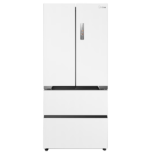618预售、PLUS会员:  Midea 美的 M60云朵系列 536L法式四开门电冰箱 MR-536WUFPZE 大白豚