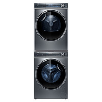 Haier 海尔 云熙系列 XQG100-BD14376LU1+HGY100-F376U1 热泵洗烘套装 极夜灰