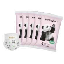 碧芭宝贝 Panda胖达熊猫系列纸尿裤 S码4片（4-8kg）