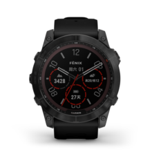 佳明（GARMIN）Fenix7X太阳能蓝宝石DLC碳黑旗舰版血氧跑步高尔夫户外运动手表