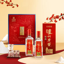 88VIP会员：泸州老窖 特曲花开富贵礼盒52度500ml*2瓶浓香型送礼白酒