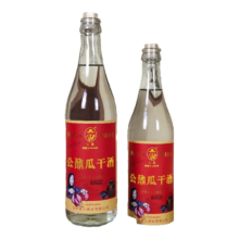 京东百亿补贴、plus会员:公鼐山东瓜干酒45度500ml*6瓶带2个瓷碗整箱装粮食沂蒙地瓜干白酒非遗