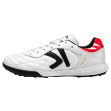 KELME/卡尔美足球鞋男TF碎钉夏季透气系带学生青少年比赛训练鞋成人 白/红 43