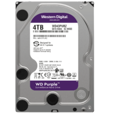PLUS会员：Western Digital 西部数据 监控级硬盘 WD Purple 西数紫盘 4TB