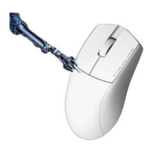 红龙（REDRAGON）G49三模无线鼠标 中小手适用 蓝牙2.4G有线 4K回报率paw3395 轻量化电竞游戏鼠标 【普通款】G49三模游戏鼠标-白色