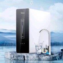 美的（Midea）净水器家用厨下式RO反渗透纯水机 麒麟400G
