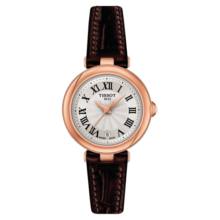 天梭（TISSOT）瑞士手表  小美人系列皮带石英女表 送女友T126.010.36.013.00
