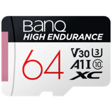 概率券：banq 64GB TF存储卡 A1 U3 V30 4K14.4元