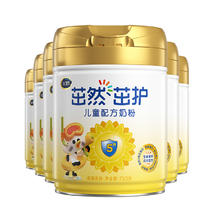 FIRMUS 飞鹤 茁然茁护4段儿童3-6岁配方牛奶粉750g*6罐