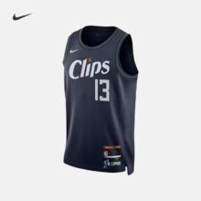NIKE 耐克 官方洛杉矶快船队NBA男子速干球衣夏季美式舒适DX8505