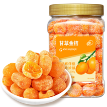 滋滋果 甘草金桔干 500g/罐