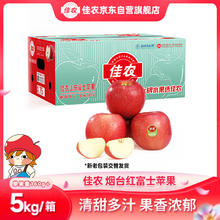 Goodfarmer 佳农 红富士苹果 单果重160-200g 5kg