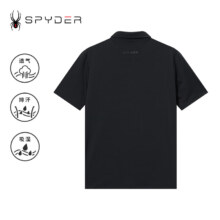 PLUS会员、京东百亿补贴：SPYDER TRAINING 男士短袖POLO衫 24ES483M