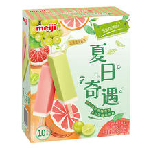meiji 明治 芝芝西柚、芝芝葡萄雪糕 46g*10支 彩盒装