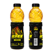 PLUS会员：优珍 能量维生素动力饮料 牛磺酸型风味 600ml*15瓶*2件