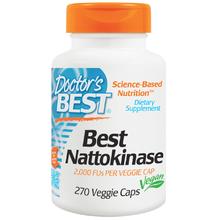 Doctor's Best Nattokinase 纳豆激酶溶解血栓*胶囊 270粒装